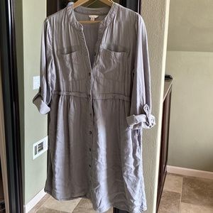 Button down dress